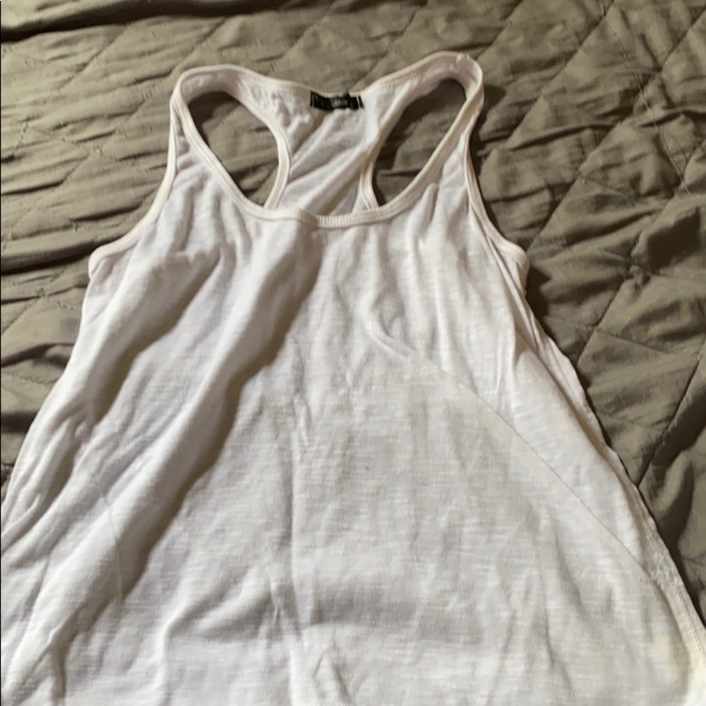 White tank top